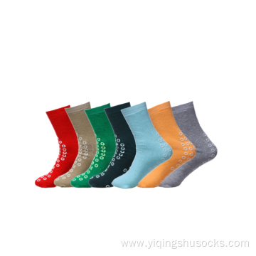 Disposable single tread glue non-slip socks